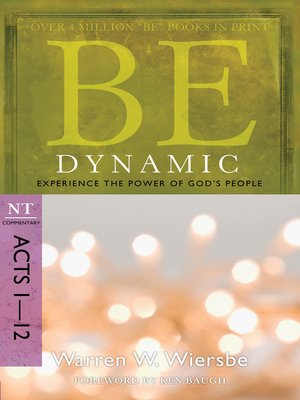 cover image of Be Dynamic (Acts 1-12)